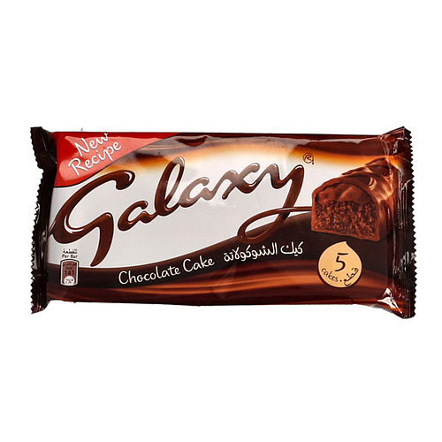 Galaxy Choclate Cake  5x30g