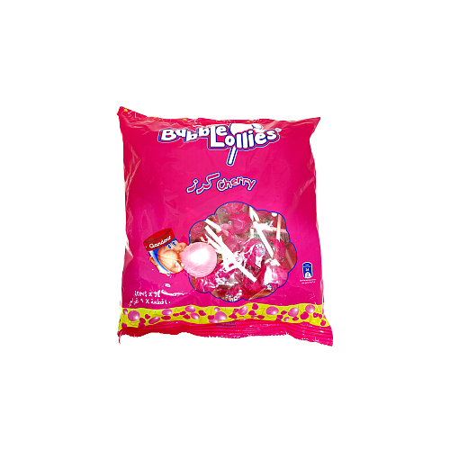 Gandour Bubble Lollies Cherry Flavor 40x9g