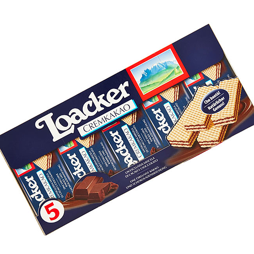 Loacker Creamkakao Wafer 5x45g