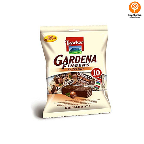 Loacker Gardena Fingers Hazelnut Wafer 125g