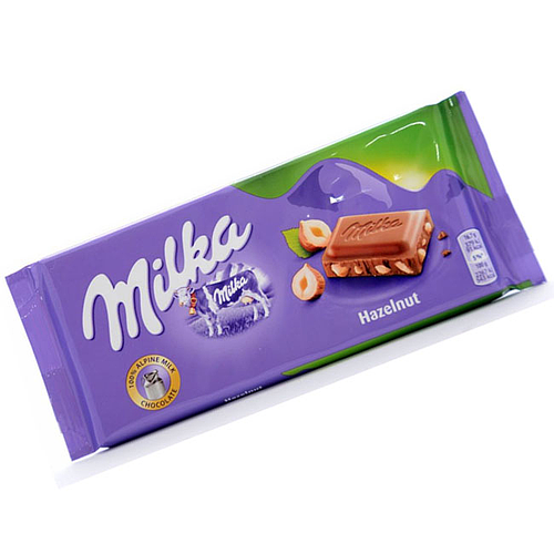 شوكولاته ميلكا بندق 100ج