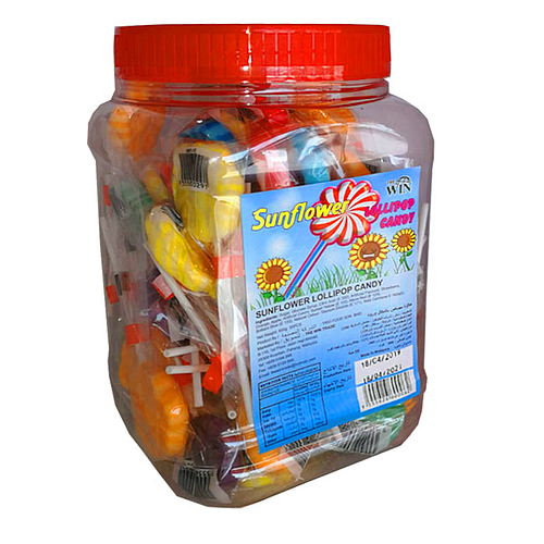Sunflower Loooipop Candy 600g