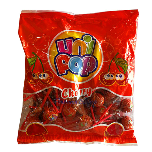 UniPop Cherry Lollipop 40x10g