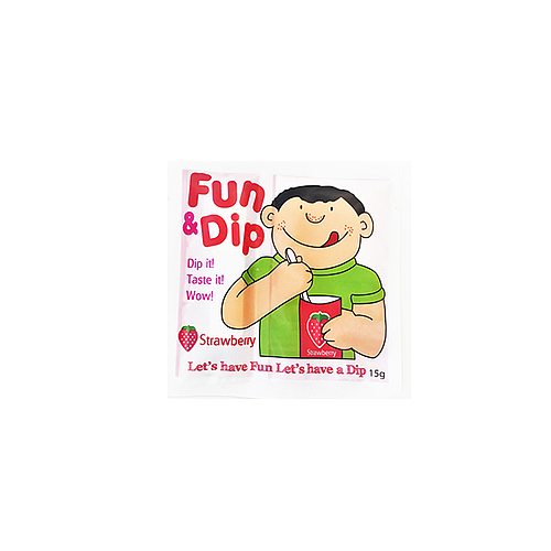 Fun & Dip Strawberry Candy 15g