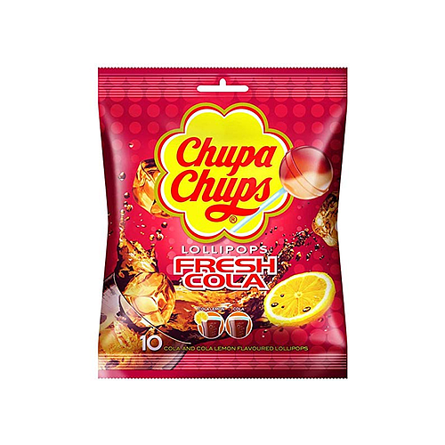 Chupa Chups Fresh Cola Lollipop 120g