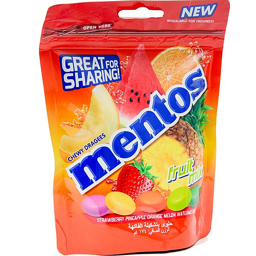 Mentos Fruit Mix Candy 174g