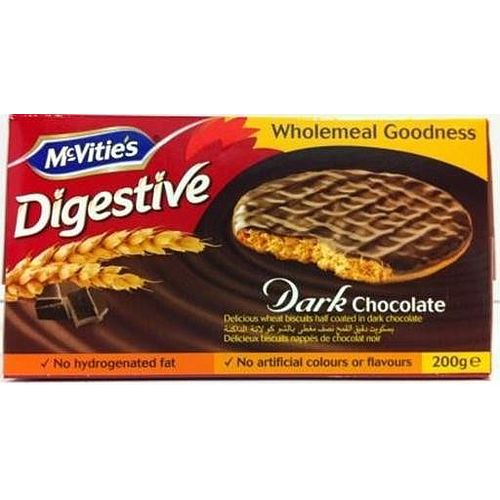 Digestive Dark Chocolate Biscuit 200g