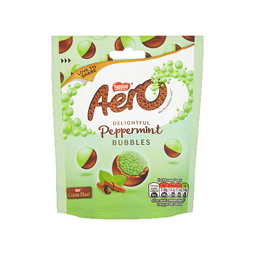 Nestle Aero Bubbles Peppermint Chocolate 102g