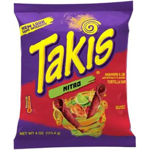 Barcel Takis Nitro Habanero Lime Chips 113g