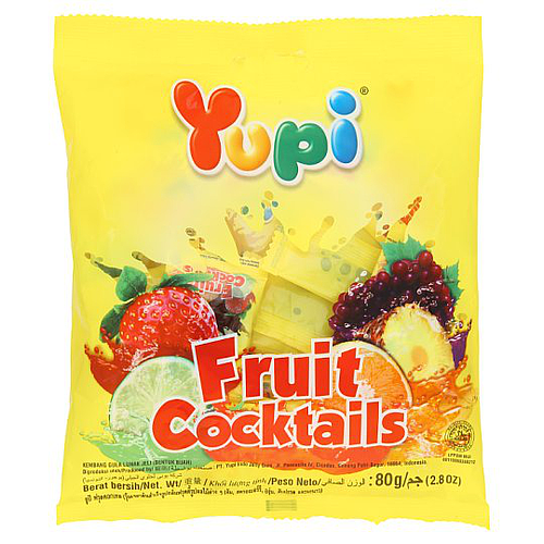 Yupi Fruit Cocktails Jelly 17.5g