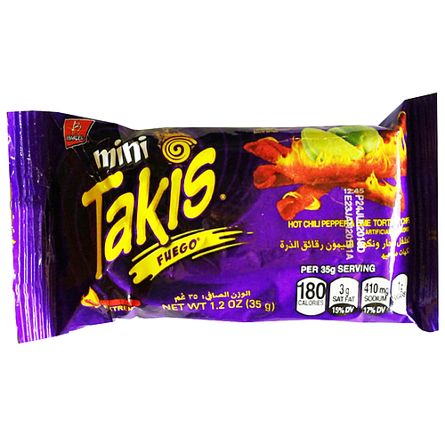 Barcel Takis Fuego Hot Chili&Lime Chips 35g