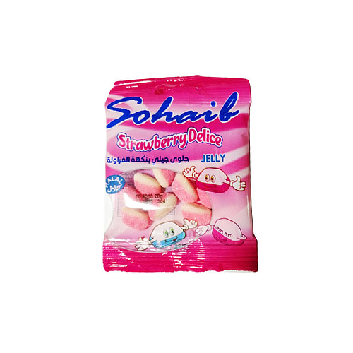 Sohaib Strawberry Jelly 20g