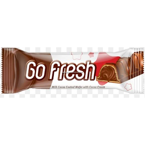 Go Fresh Cocoa Coated Wafer With Milk Cream 20g