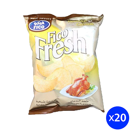Fico Fresh Chicken Potato 20x15g