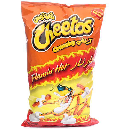 Cheetos Crunchy Flamin Hot Pufak 50g