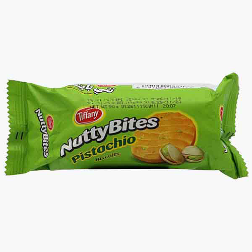 Tiffany Nutty Bites Pistachio Biscuit 90g