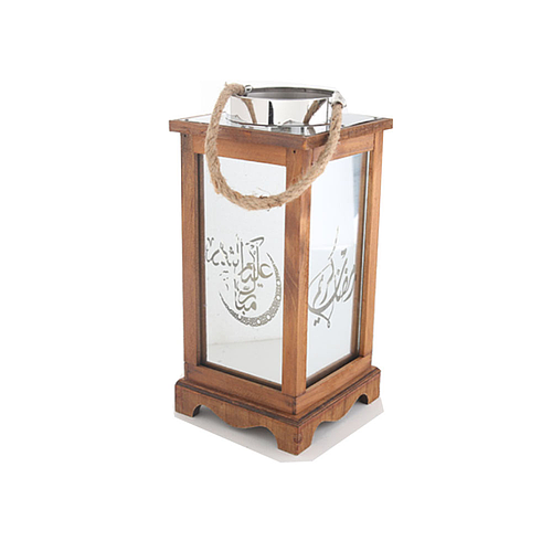 wooden candle lanterns Medium