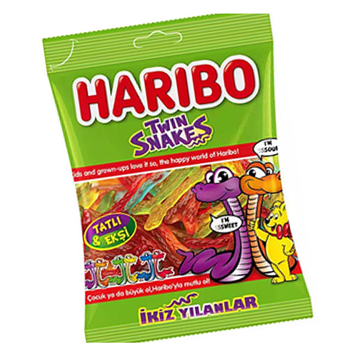 Haribo Twin Snakes Jelly 80g