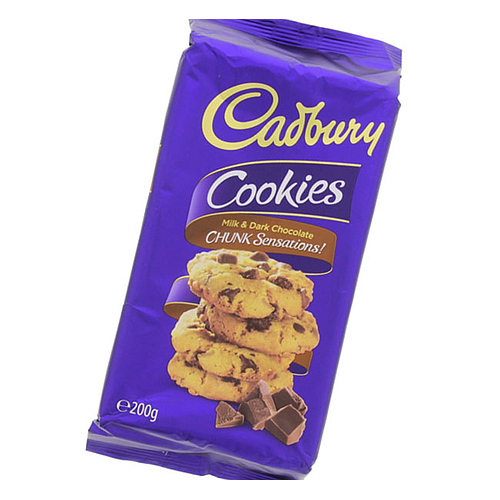 Cadbury Cookies Milk&Dark Chocolate 200g