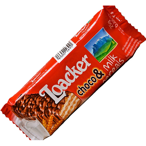 Loacker Choco & Milk Wafer 25g