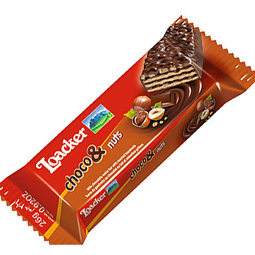 Loacker Choco & Nuts Wafer 26g