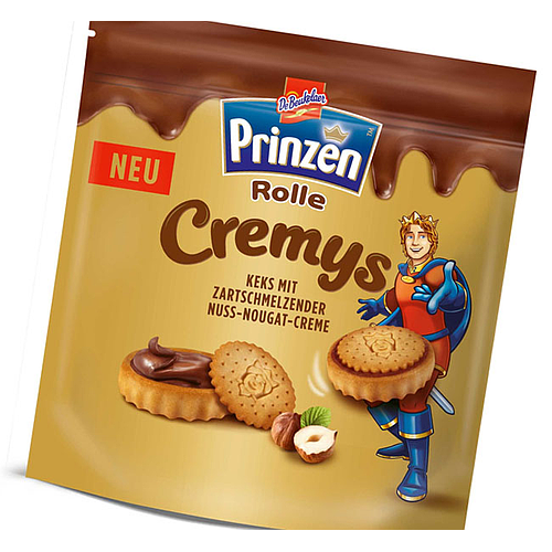 De Beukelaer Prinzen Rolle Creamys Biscuit 172g