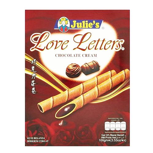 Julie's Chocolate Cream Biscut Wafer 100g
