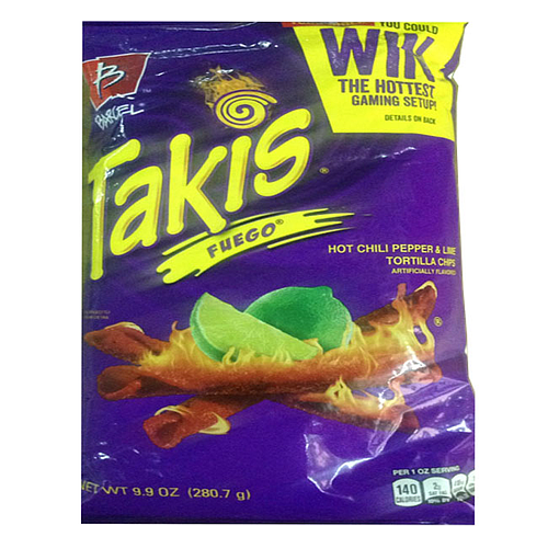 Barcel Takis Fuego Hot Chili Pepper&Lime Chips 280.7g