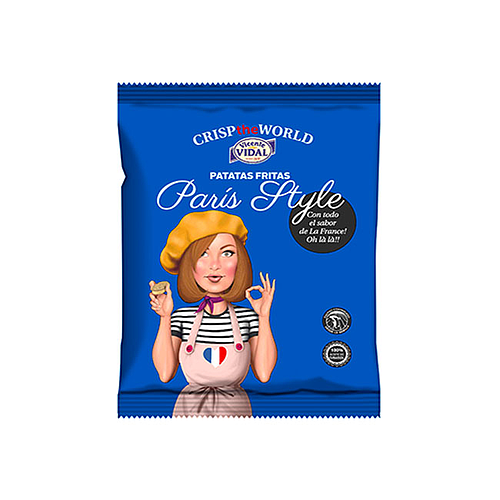 Vicent Vidal Patatas Fritas Paris Style potato 35g