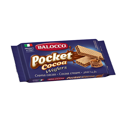 Balocco Pocket Cocoa Wafer 25g