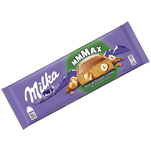 Milka Max Nuss & Nougat Creme Chocolate 300g