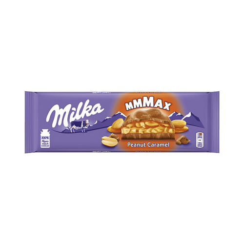 Milka Max Peanut Caramel Chocolate 276g