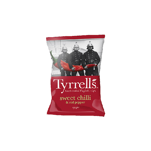 Tyrrells English Crisps Sweet Chilli & Red Pepper Potato 40g
