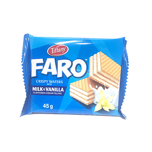 Tiffany Faro Milk & Vanilla Wafer 45g