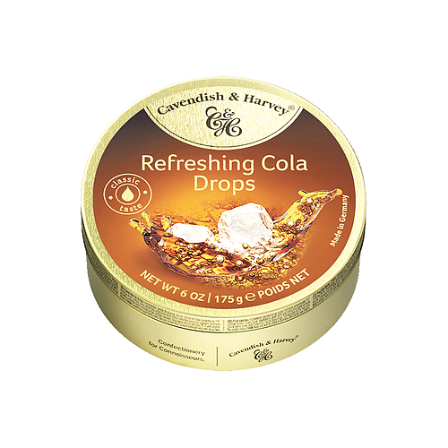 Cavendish & Harvey Refreshing Cola Drops Candy 175g