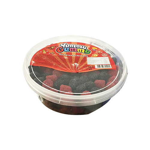 Yummy Gummy Mix Flavourd Sour Jelly 600g