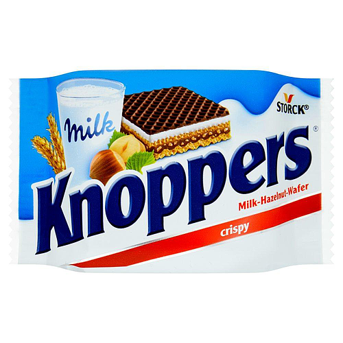Storck Knoppers Crispy Milk Hazelnut Wafer 25g