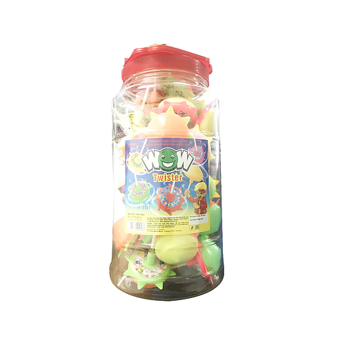 Wow Twister Lollipop 40x7g