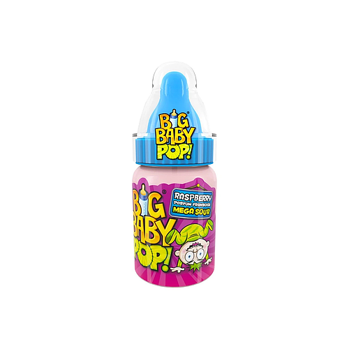 Bazooka Big Baby Pop Cola & Raspberry Candy 32g