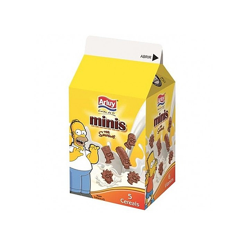 Arluy Minis Simpson Biscuit With Chocolate 135g