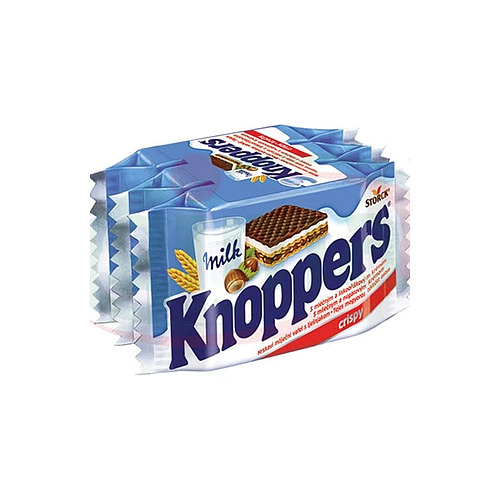 Storck Knoppers Crispy Milk Hazelnut Wafer 3x25g