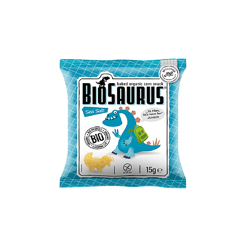 Biosaurus Popped Organic Sea Salt Pufak 15g