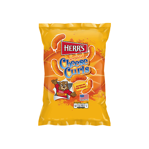 Herr's Baked Cheese Curles Pufak 28.4g