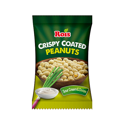 Rois Crispy Coated Peanuts Sour Cream & Onion 100g