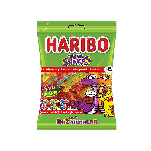 Haribo Twin Snakes Jelly 67g