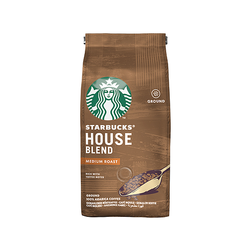 Starbucks House Blend Mediam Roasted Coffee 200g