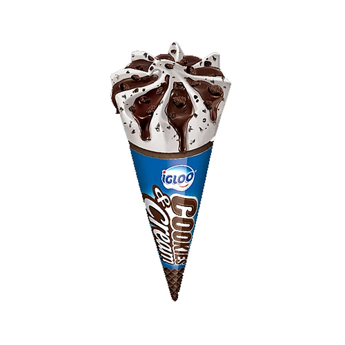 Igloo Cookies & Cream Ice Cream Cone 120ml