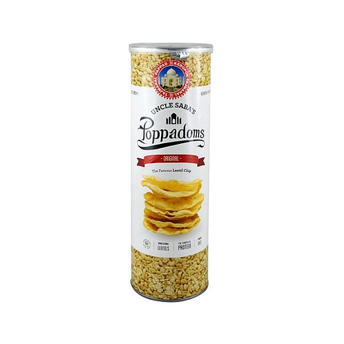 Uncle Saba's Poppadoms Original potato 70g