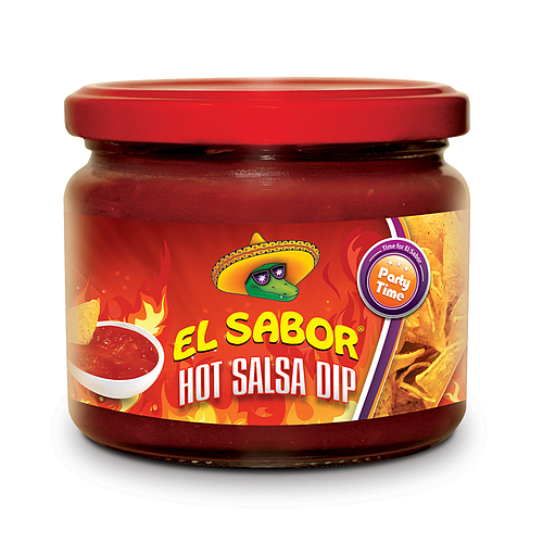 El Sabor Hot Salsa Dip 300g