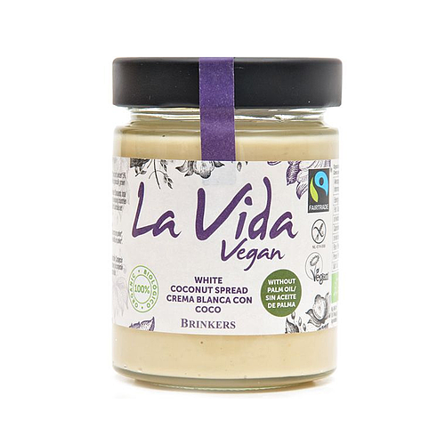  La Vida Vegan White Coconut Chocolate Spread 270g